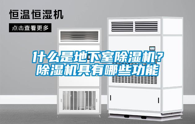 什么是地下室除濕機(jī)？除濕機(jī)具有哪些功能