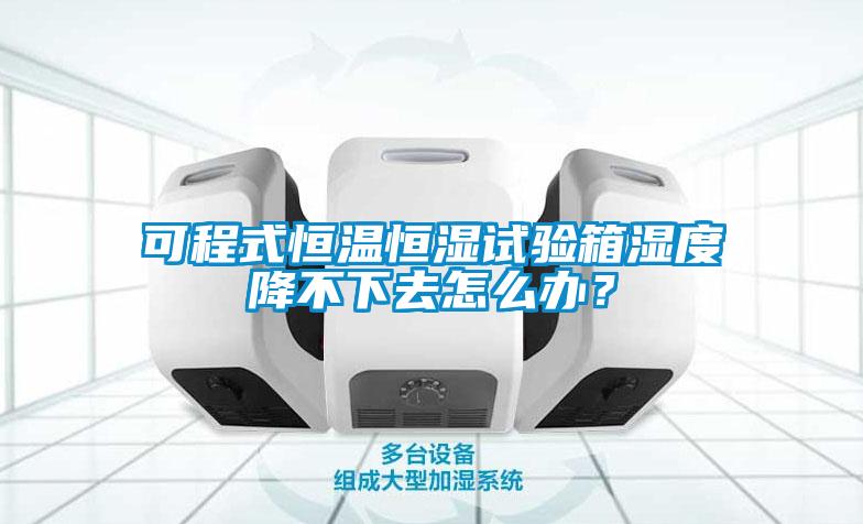 可程式恒溫恒濕試驗(yàn)箱濕度降不下去怎么辦？