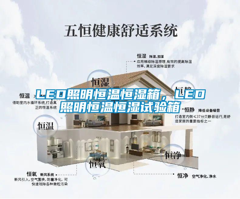 LED照明恒溫恒濕箱，LED照明恒溫恒濕試驗(yàn)箱