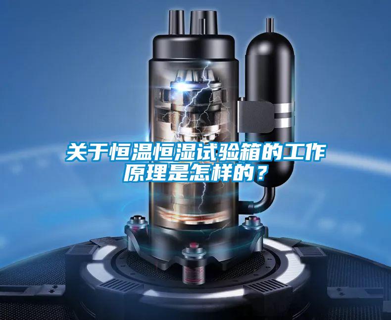 關(guān)于恒溫恒濕試驗箱的工作原理是怎樣的？