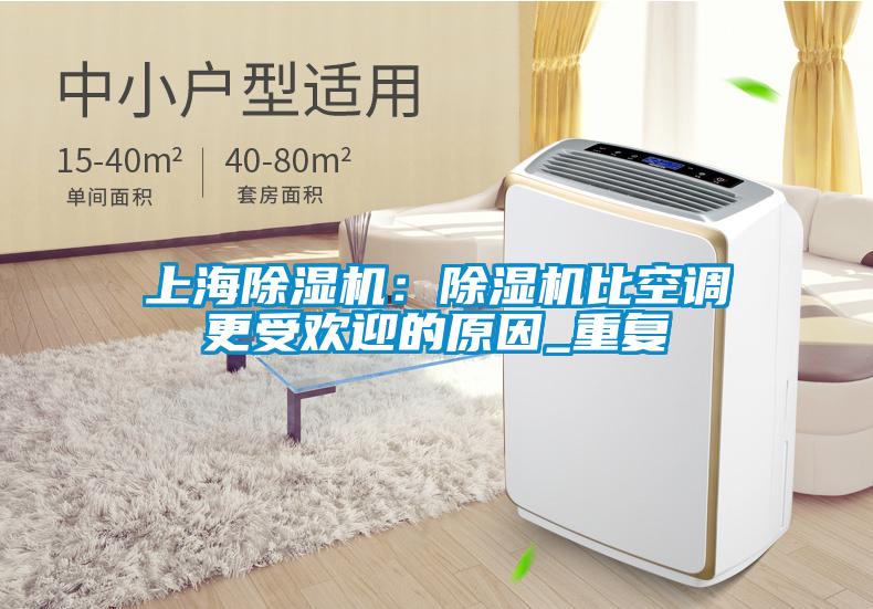 上海除濕機：除濕機比空調(diào)更受歡迎的原因_重復(fù)