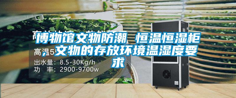 博物館文物防潮 恒溫恒濕柜，文物的存放環(huán)境溫濕度要求
