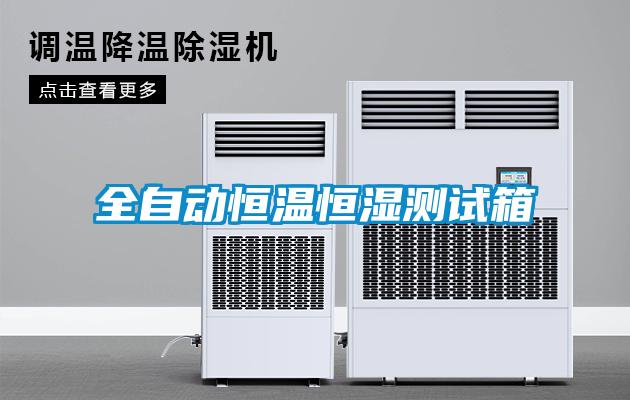 全自動(dòng)恒溫恒濕測(cè)試箱