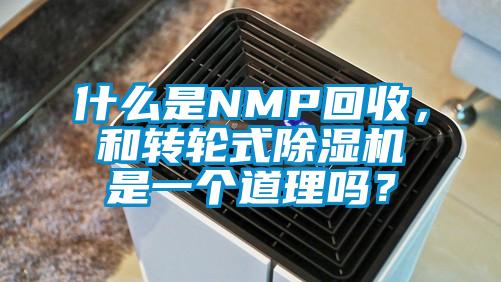 什么是NMP回收，和轉(zhuǎn)輪式除濕機(jī)是一個道理嗎？