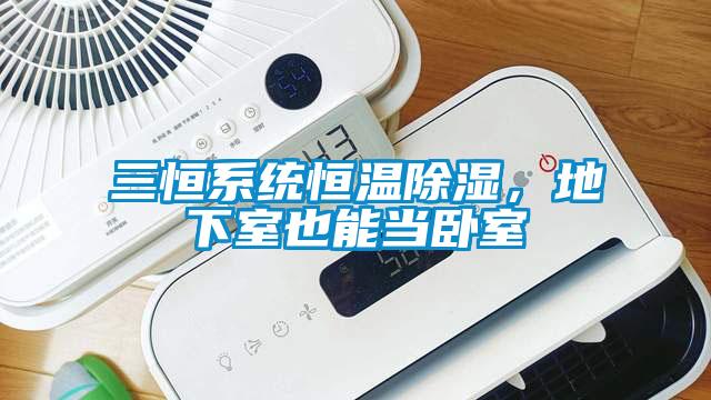 三恒系統(tǒng)恒溫除濕，地下室也能當(dāng)臥室