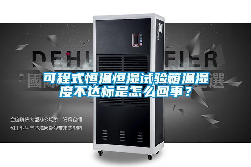 可程式恒溫恒濕試驗(yàn)箱溫濕度不達(dá)標(biāo)是怎么回事？