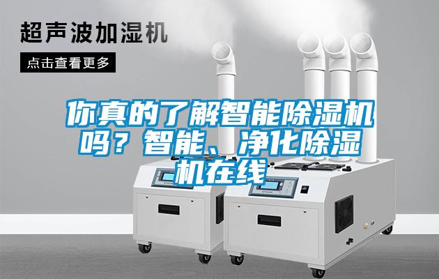 你真的了解智能除濕機(jī)嗎？智能、凈化除濕機(jī)在線