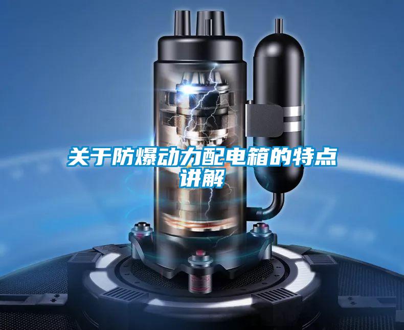 關(guān)于防爆動力配電箱的特點(diǎn)講解
