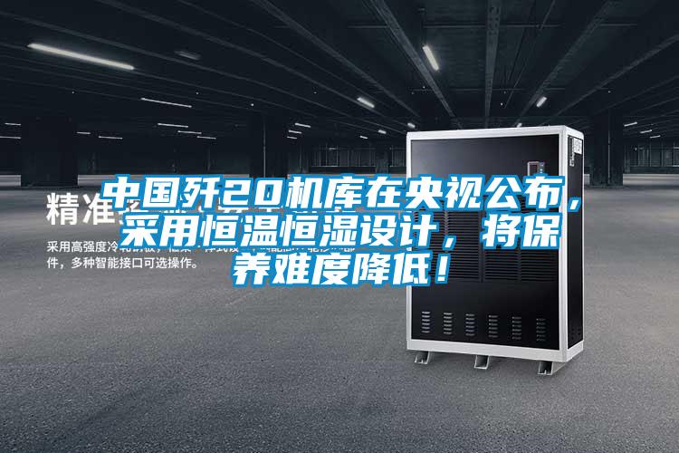 中國(guó)殲20機(jī)庫(kù)在央視公布，采用恒溫恒濕設(shè)計(jì)，將保養(yǎng)難度降低！