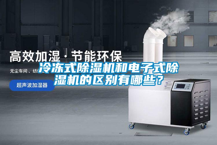 冷凍式除濕機和電子式除濕機的區(qū)別有哪些？