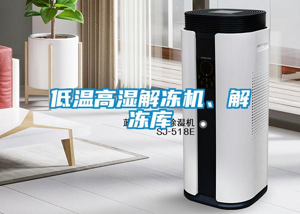 低溫高濕解凍機(jī)、解凍庫