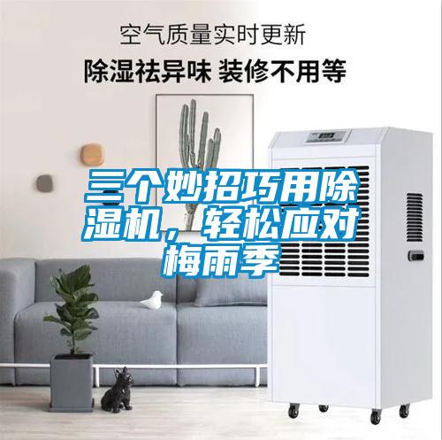 三個妙招巧用除濕機(jī)，輕松應(yīng)對梅雨季