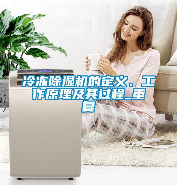 冷凍除濕機(jī)的定義、工作原理及其過程_重復(fù)