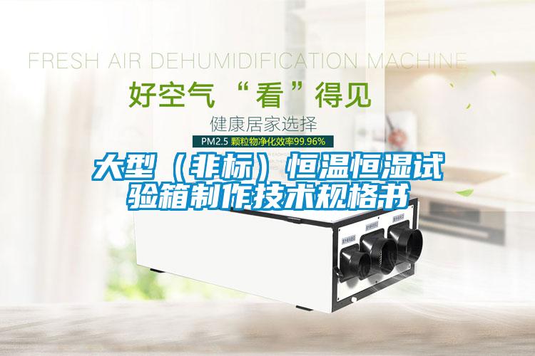 大型（非標）恒溫恒濕試驗箱制作技術(shù)規(guī)格書