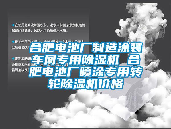 合肥電池廠(chǎng)制造涂裝車(chē)間專(zhuān)用除濕機(jī) 合肥電池廠(chǎng)噴涂專(zhuān)用轉(zhuǎn)輪除濕機(jī)價(jià)格