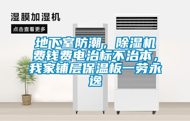 地下室防潮，除濕機(jī)費(fèi)錢費(fèi)電治標(biāo)不治本，我家鋪層保溫板一勞永逸