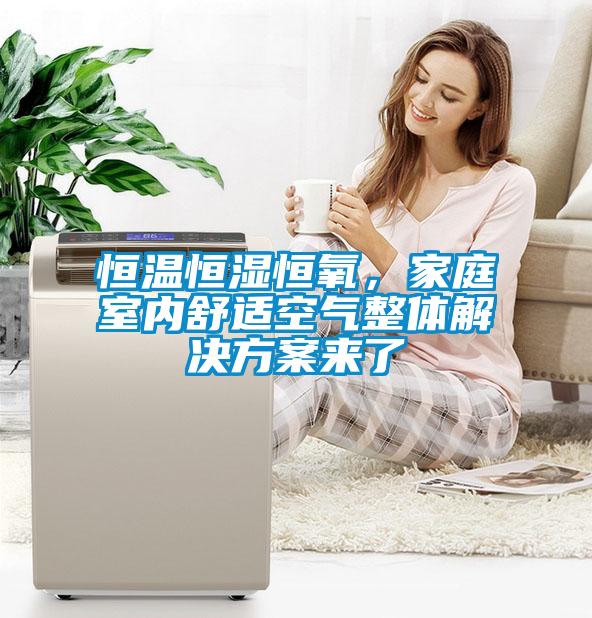 恒溫恒濕恒氧，家庭室內(nèi)舒適空氣整體解決方案來了