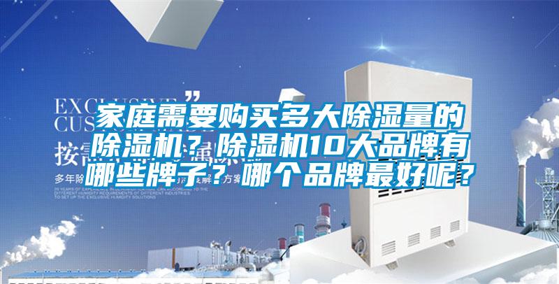 家庭需要購買多大除濕量的除濕機？除濕機10大品牌有哪些牌子？哪個品牌最好呢？