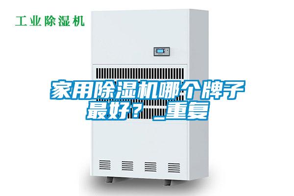 家用除濕機(jī)哪個(gè)牌子最好？_重復(fù)