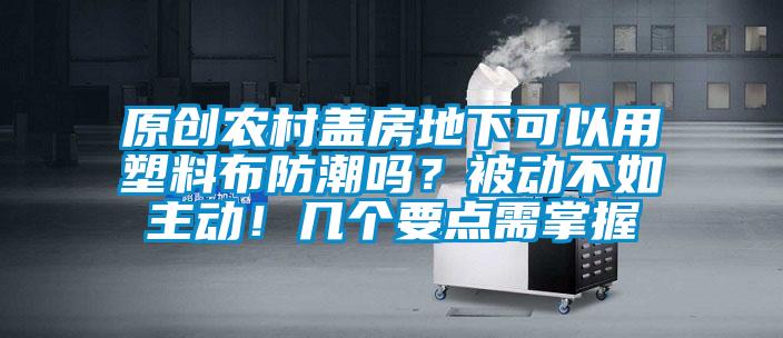 原創(chuàng)農(nóng)村蓋房地下可以用塑料布防潮嗎？被動(dòng)不如主動(dòng)！幾個(gè)要點(diǎn)需掌握