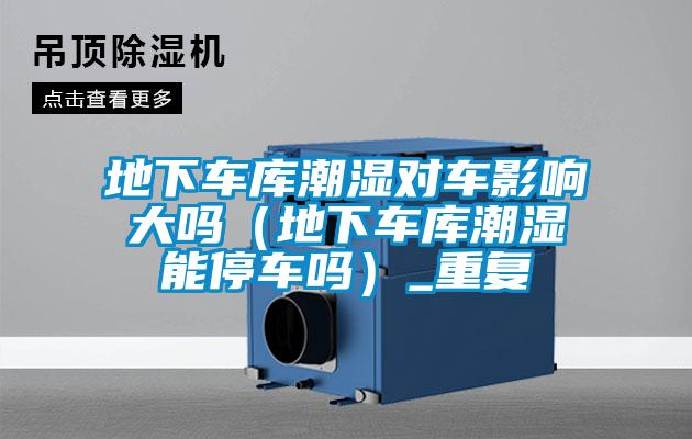 地下車庫潮濕對(duì)車影響大嗎（地下車庫潮濕能停車嗎）_重復(fù)