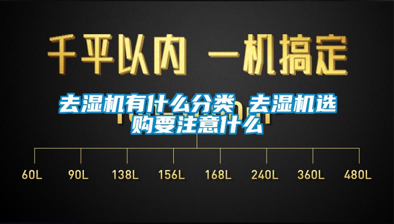 去濕機(jī)有什么分類 去濕機(jī)選購要注意什么