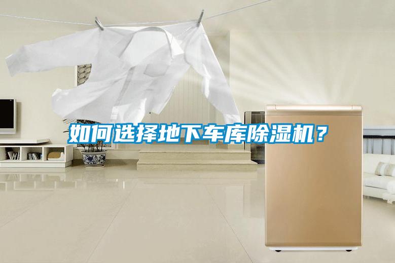 如何選擇地下車庫除濕機？