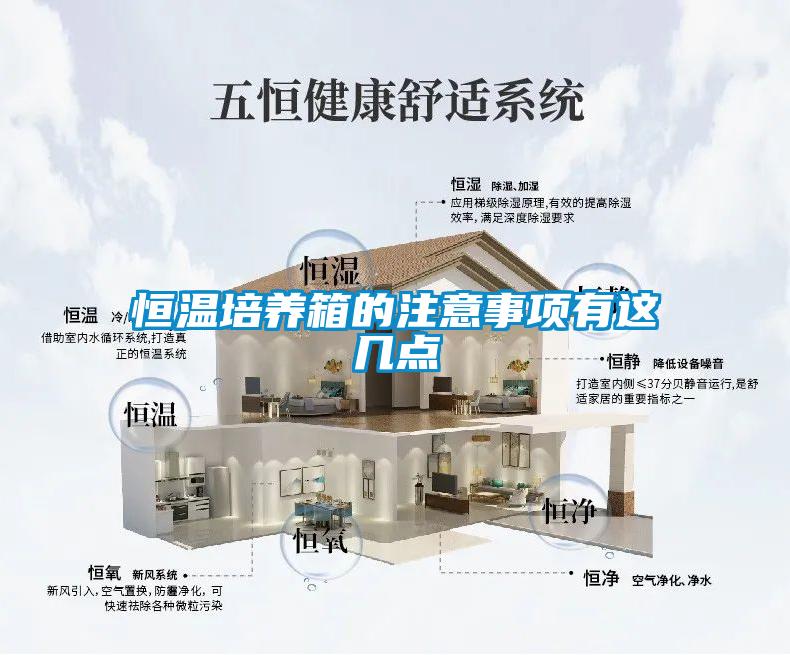 恒溫培養(yǎng)箱的注意事項有這幾點