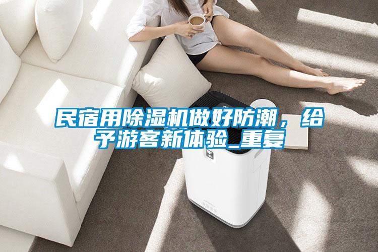 民宿用除濕機做好防潮，給予游客新體驗_重復