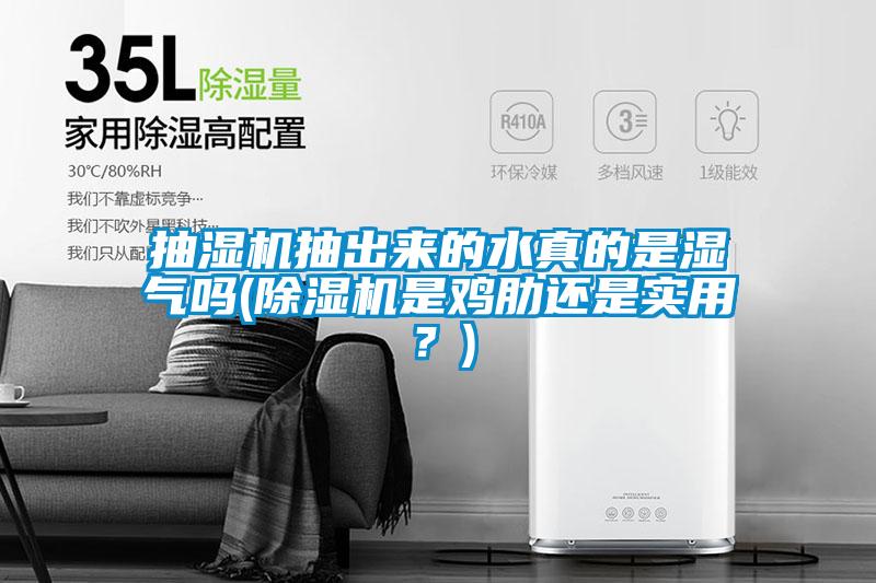 抽濕機抽出來的水真的是濕氣嗎(除濕機是雞肋還是實用？)