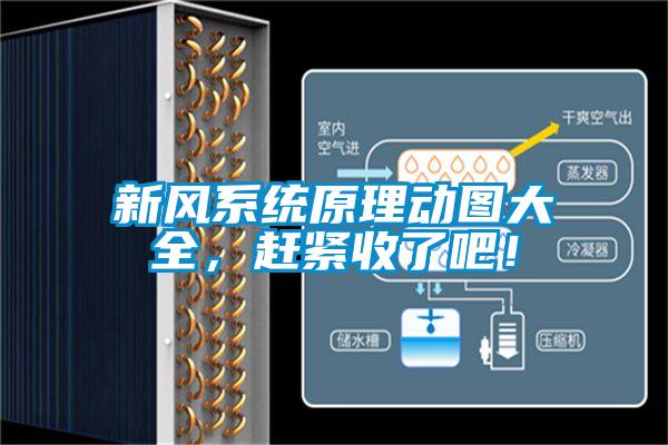 新風(fēng)系統(tǒng)原理動(dòng)圖大全，趕緊收了吧！