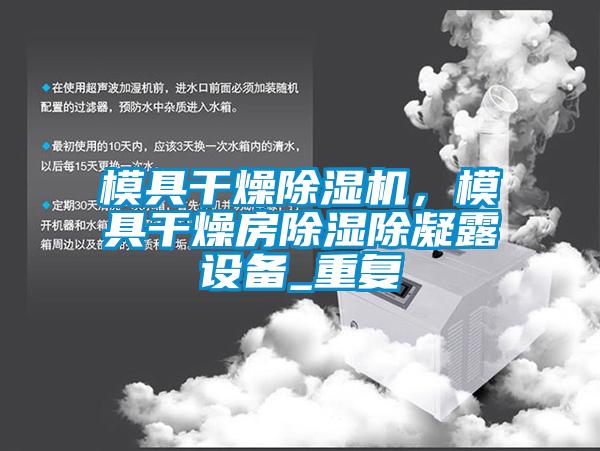 模具干燥除濕機，模具干燥房除濕除凝露設(shè)備_重復(fù)