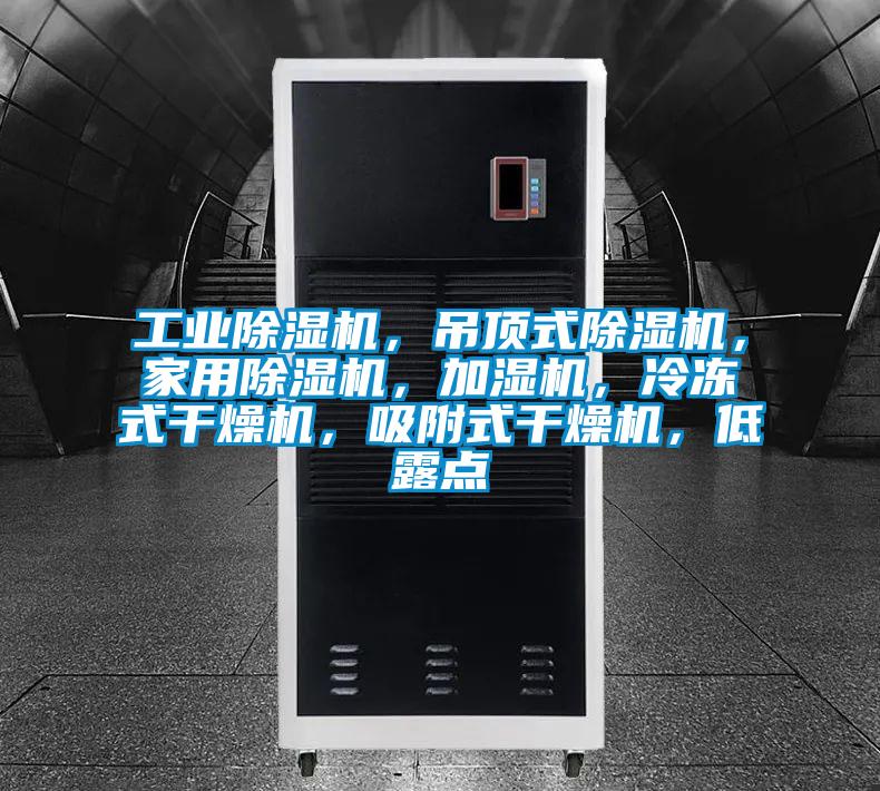 工業(yè)除濕機(jī)，吊頂式除濕機(jī)，家用除濕機(jī)，加濕機(jī)，冷凍式干燥機(jī)，吸附式干燥機(jī)，低露點(diǎn)