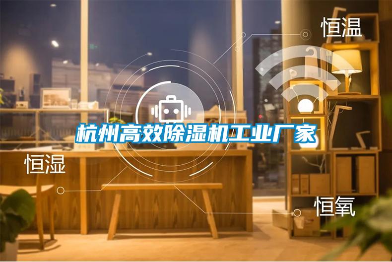 杭州高效除濕機(jī)工業(yè)廠家
