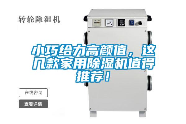 小巧給力高顏值，這幾款家用除濕機(jī)值得推薦！