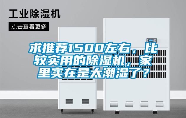 求推薦1500左右，比較實用的除濕機，家里實在是太潮濕了？