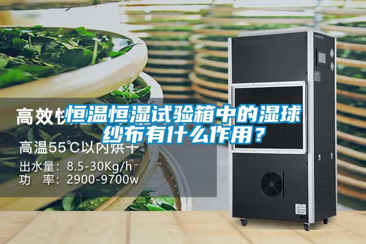 恒溫恒濕試驗(yàn)箱中的濕球紗布有什么作用？