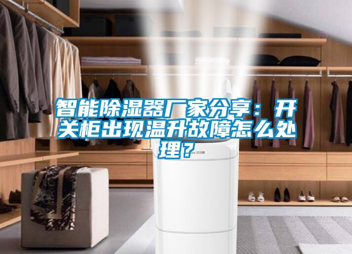 智能除濕器廠家分享：開關(guān)柜出現(xiàn)溫升故障怎么處理？