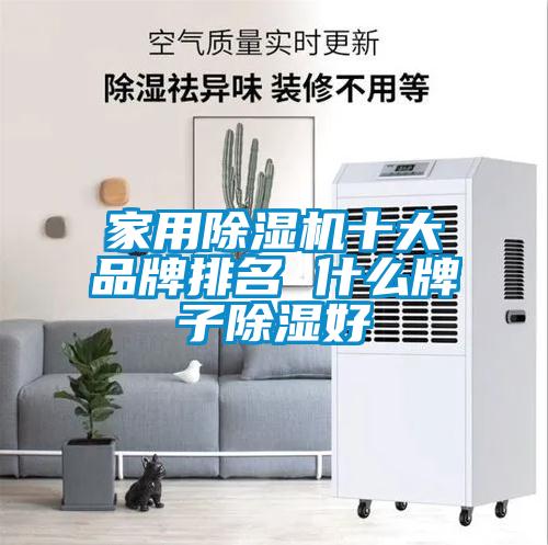 家用除濕機(jī)十大品牌排名 什么牌子除濕好