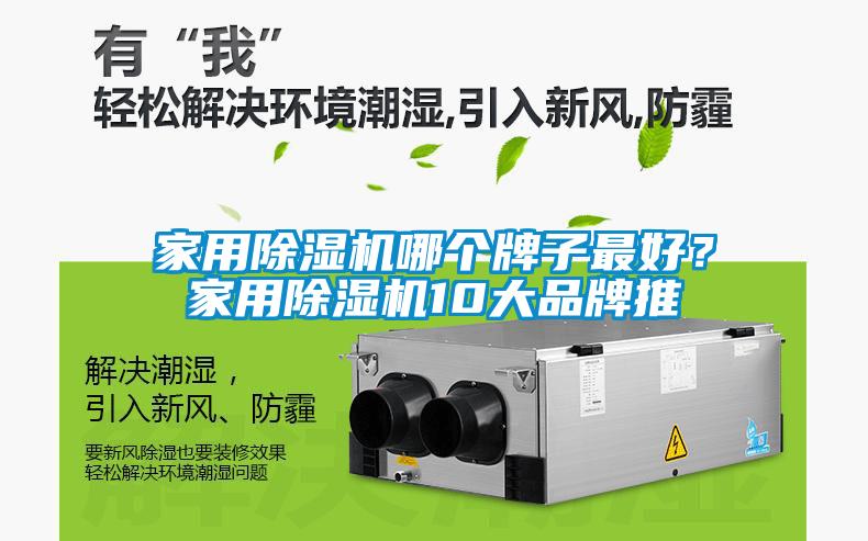 家用除濕機哪個牌子最好？家用除濕機10大品牌推