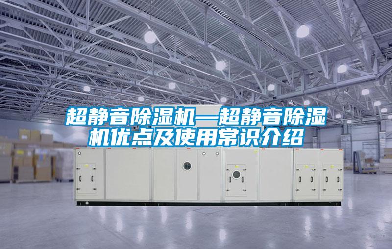 超靜音除濕機(jī)—超靜音除濕機(jī)優(yōu)點及使用常識介紹
