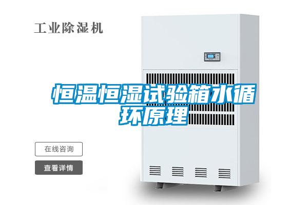 恒溫恒濕試驗(yàn)箱水循環(huán)原理