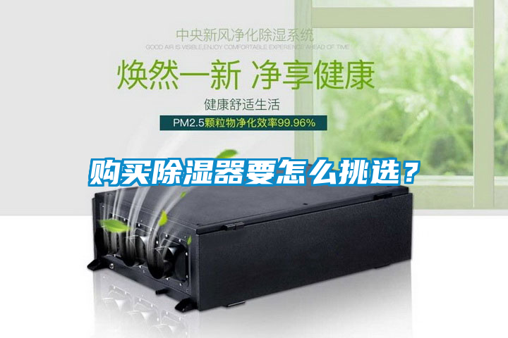 購(gòu)買(mǎi)除濕器要怎么挑選？