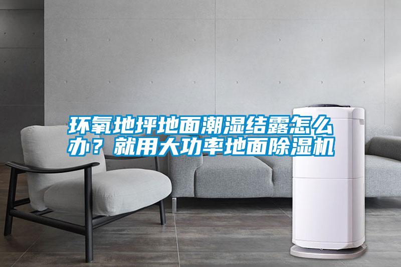 環(huán)氧地坪地面潮濕結(jié)露怎么辦？就用大功率地面除濕機