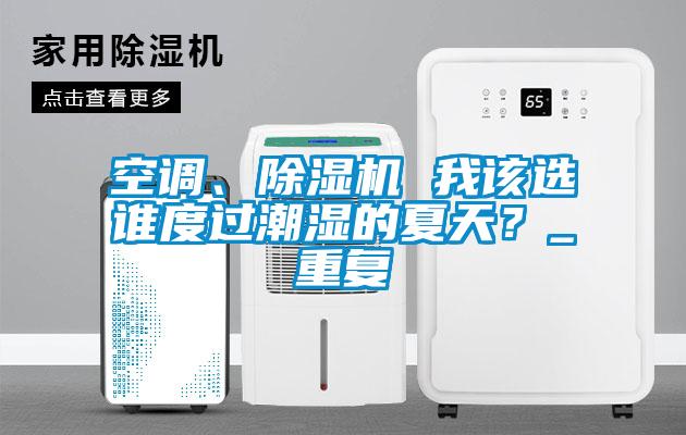 空調(diào)、除濕機(jī) 我該選誰(shuí)度過潮濕的夏天？_重復(fù)