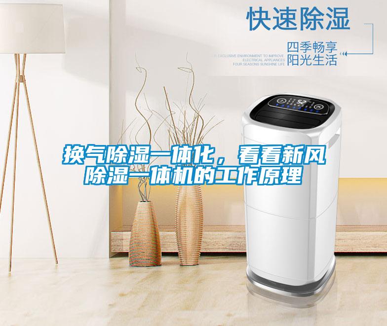 換氣除濕一體化，看看新風除濕一體機的工作原理