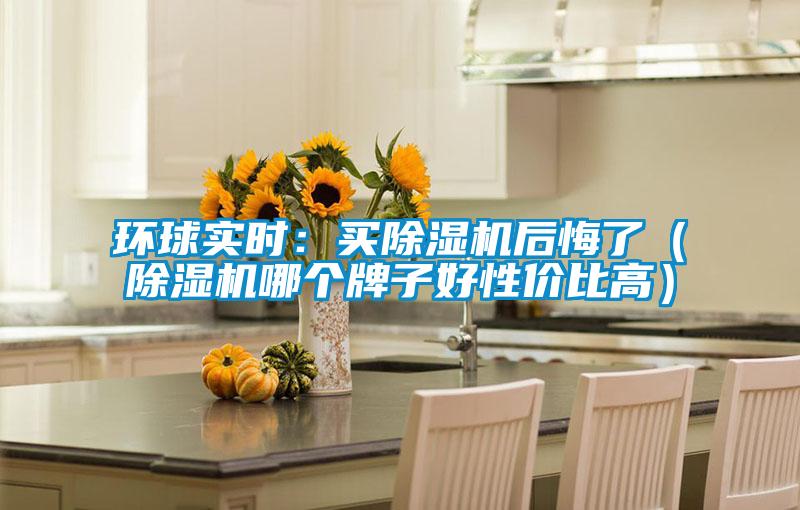 環(huán)球實時：買除濕機后悔了（除濕機哪個牌子好性價比高）