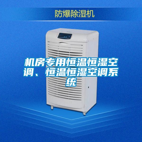 機(jī)房專用恒溫恒濕空調(diào)、恒溫恒濕空調(diào)系統(tǒng)