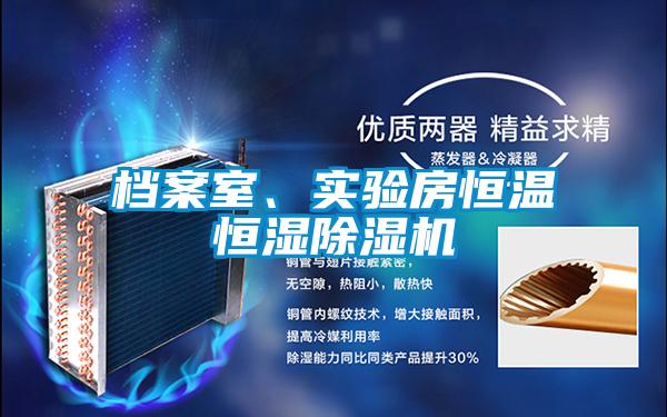 檔案室、實(shí)驗(yàn)房恒溫恒濕除濕機(jī)