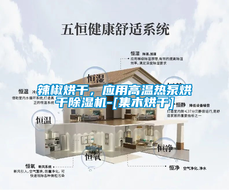 辣椒烘干，應(yīng)用高溫?zé)岜煤娓沙凉駲C(jī)-[集木烘干]